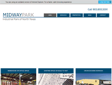 Tablet Screenshot of midwaypark.com